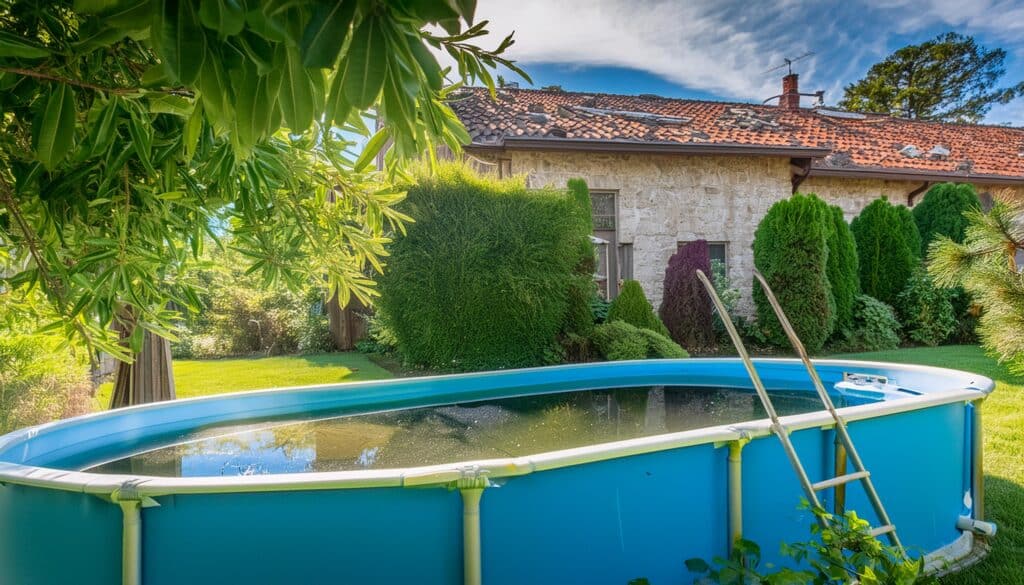 Pool falling apart