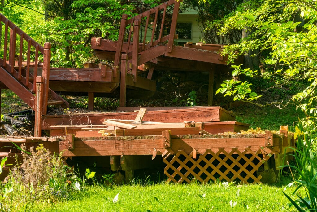 deck removal process