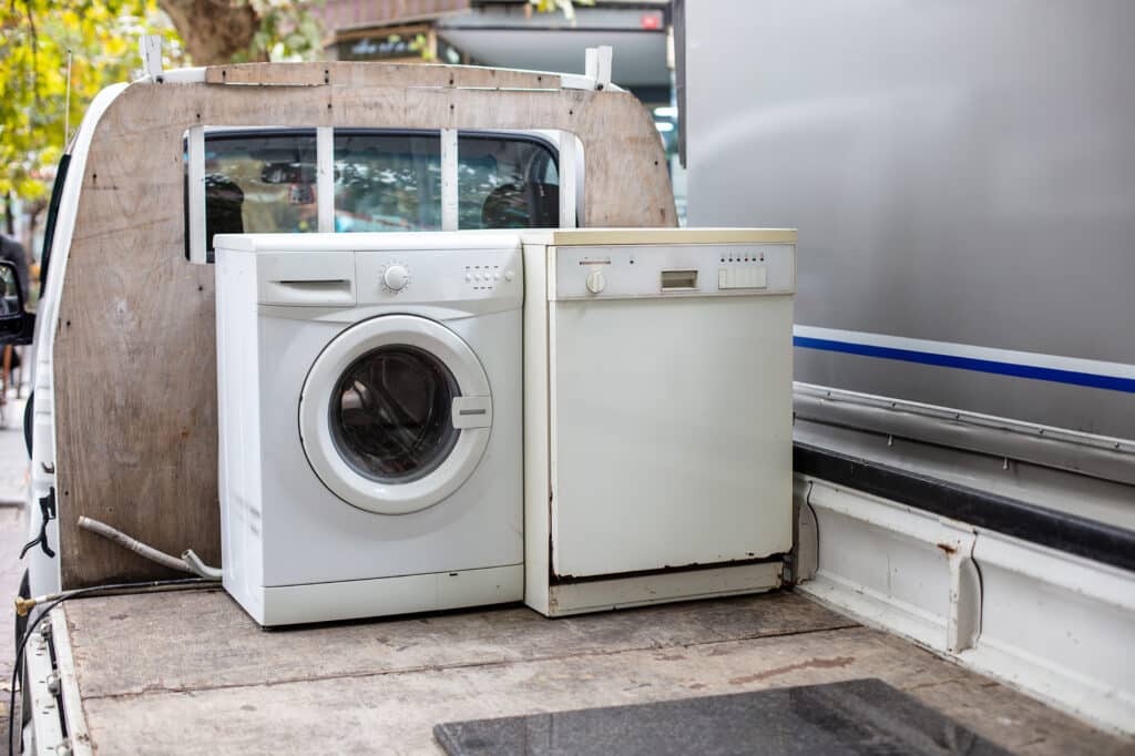 Appliance Removal 2 washer dryer removal